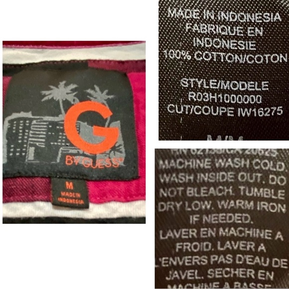 Black White Long Sleeve Button-down Plaid Cotton Flannel Shirt Medium Grunge - Picture 11 of 15